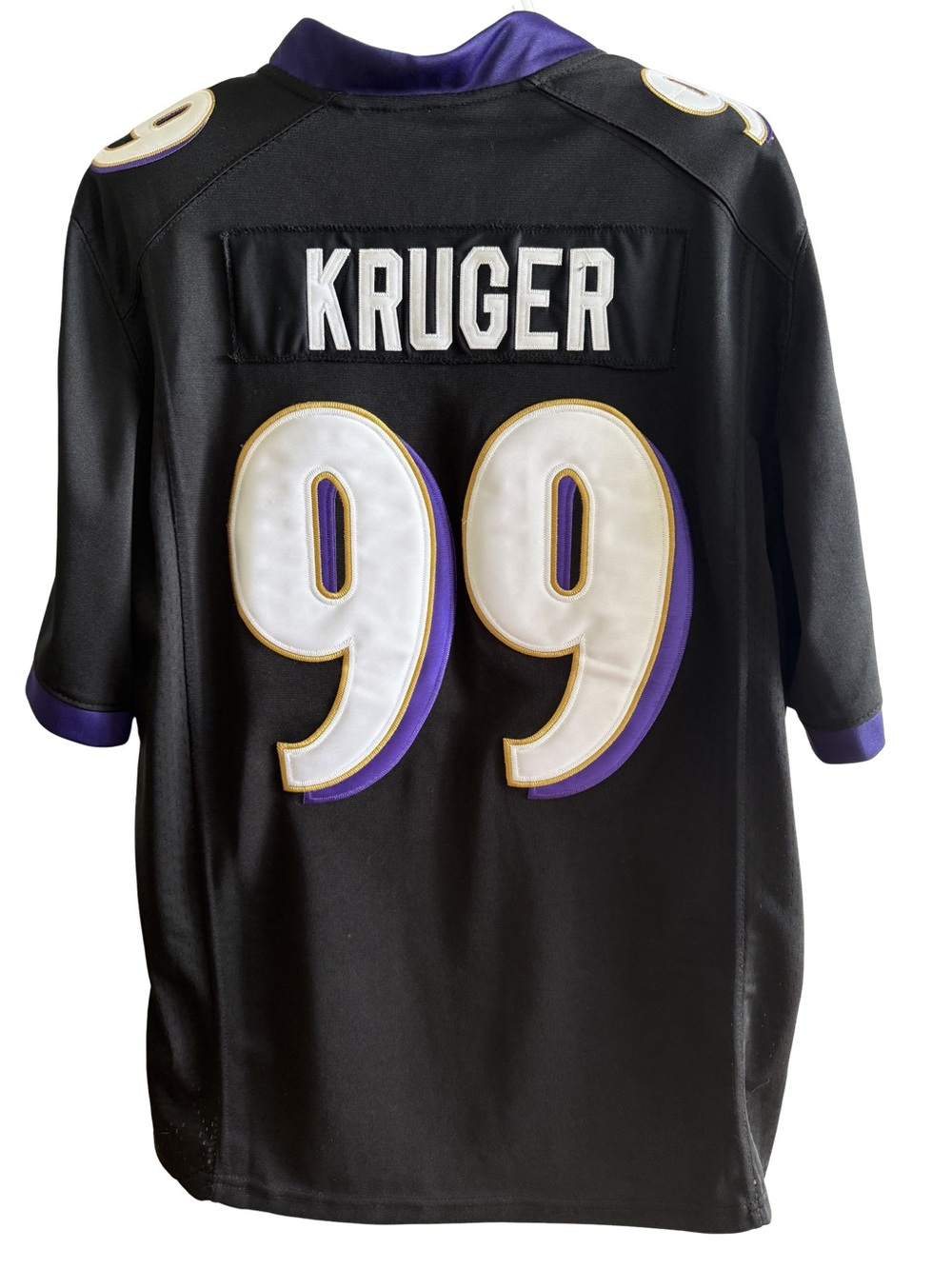 Nike NFL Baltimore Ravens #99 Kruger Jersey Super Bowl XLVII Black Size M NWT - Picture 2 of 9